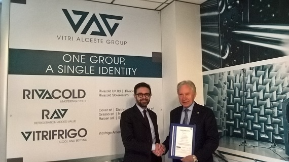 RIVACOLD ACHIEVES ISO 9001: 2015 CERTIFICATION